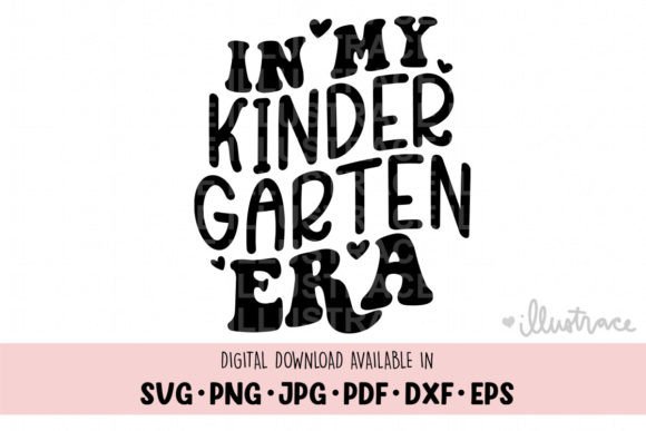 Kindergarten Shirt Graphics for School Branding