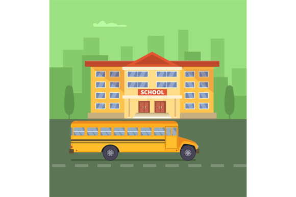 School Illustration Graphics for Kids Education