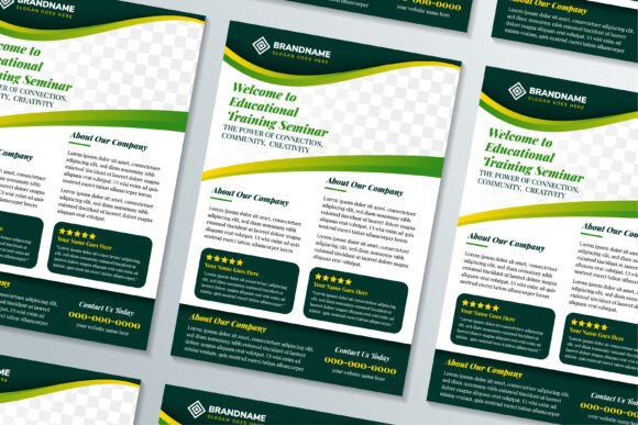 Welcome to Educational Vertical Flyer Graphics